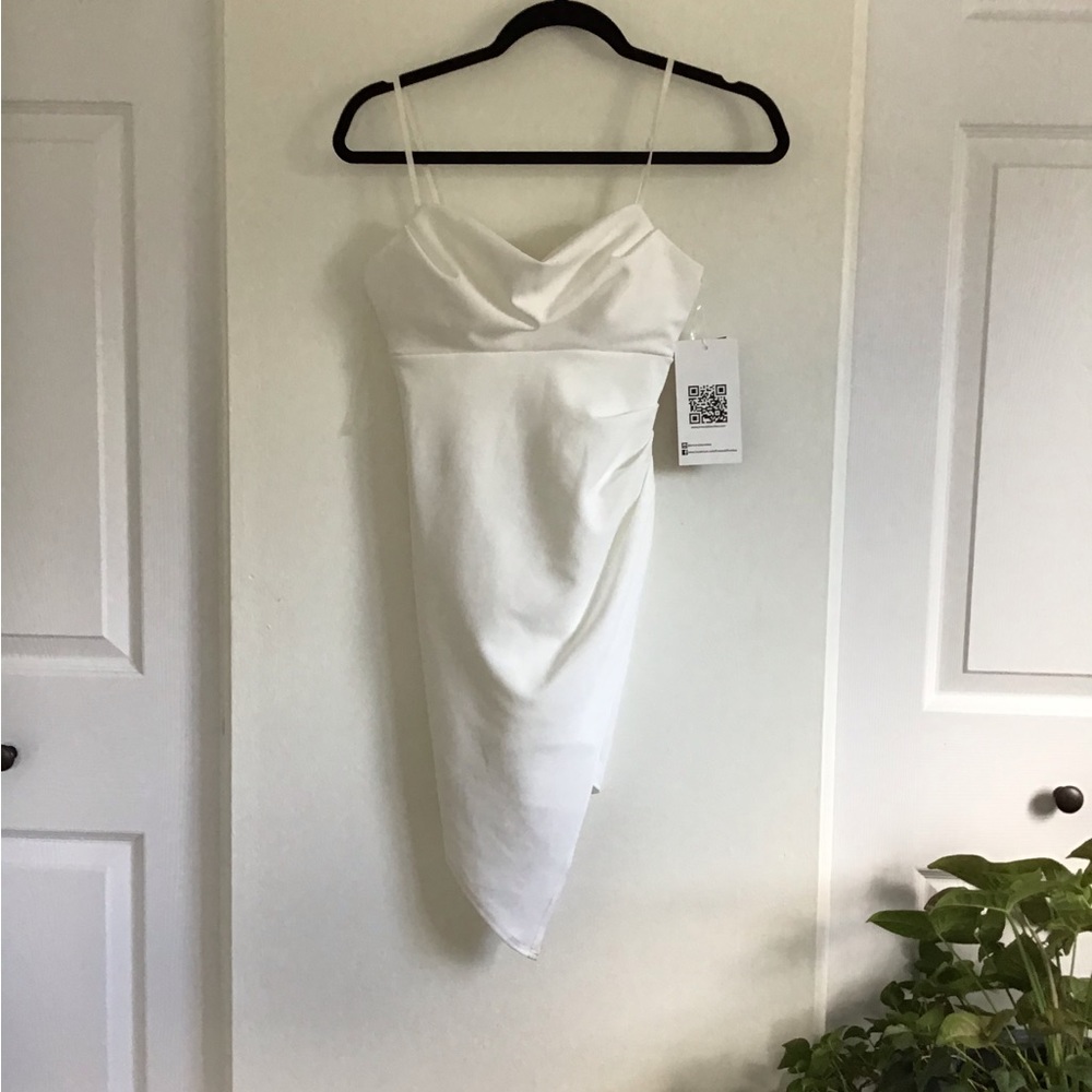 NEW WITH TAGS - Emerald Sundae white cocktail dress - XS